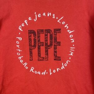 Vintage Y2K Pepe Jeans London Shirt Embroidered‎ circle, Men's M, Made in USA